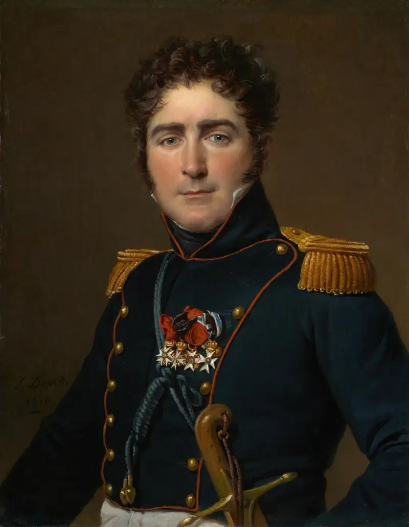 Greve Henri-Amédée-Mercure de Turenne-d’Aynac av Jacques Louis David