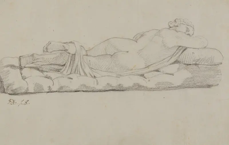 Hermafrodit av Jacques Louis David