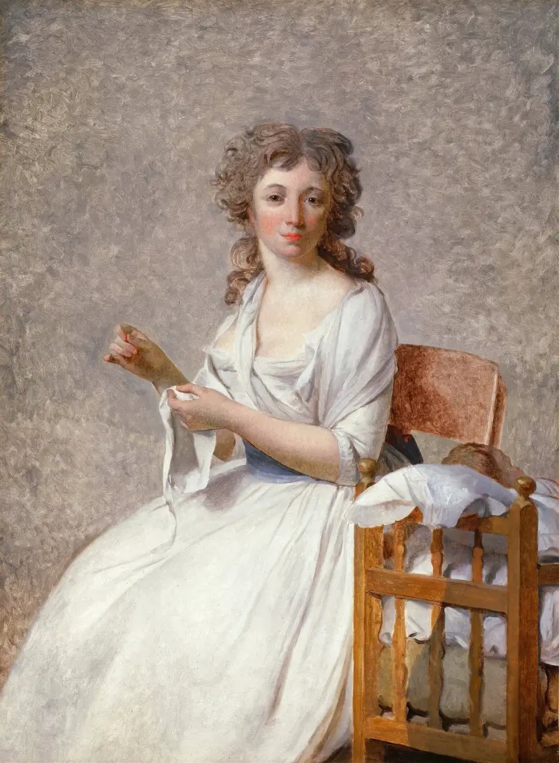 Madame de Pastoret och hennes son av Jacques Louis David