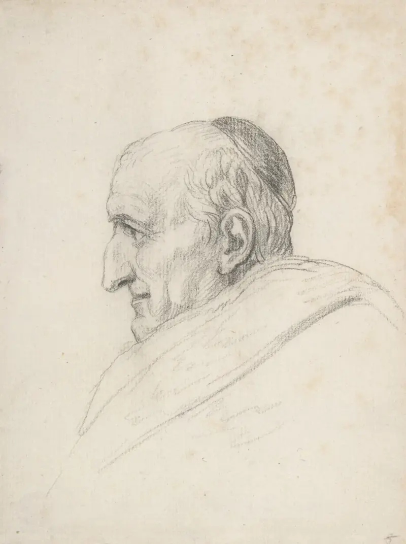 Kardinal Pacca av Jacques Louis David