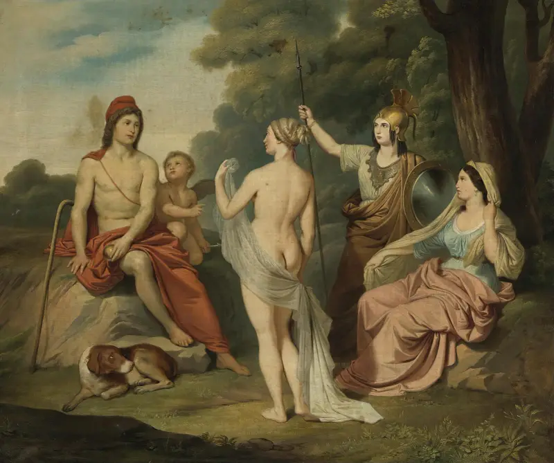 Das Urteil des Paris von Jacques Louis David