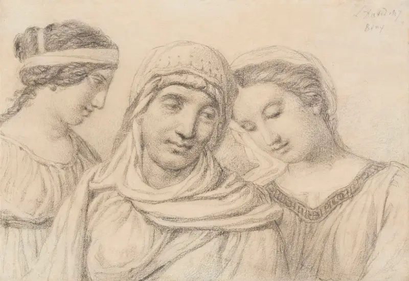 Drei Frauen von Jacques Louis David