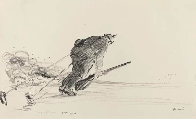 7me 1914 av Jean-Louis Forain