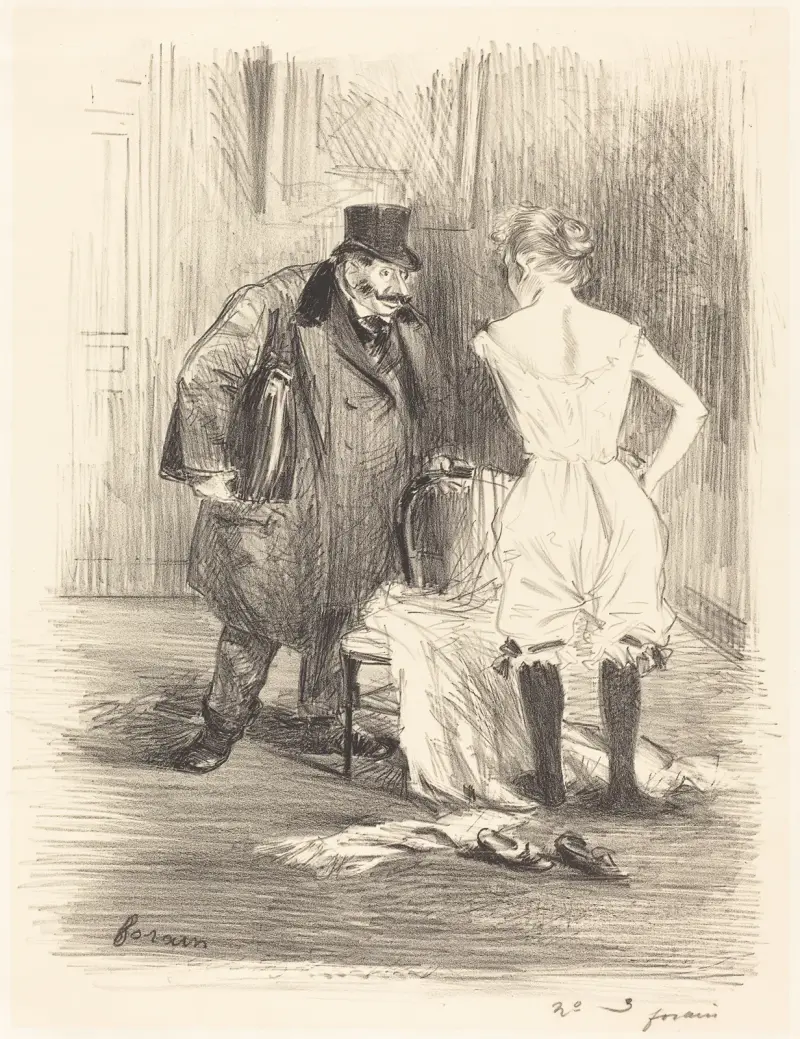 A Seizure av Jean-Louis Forain