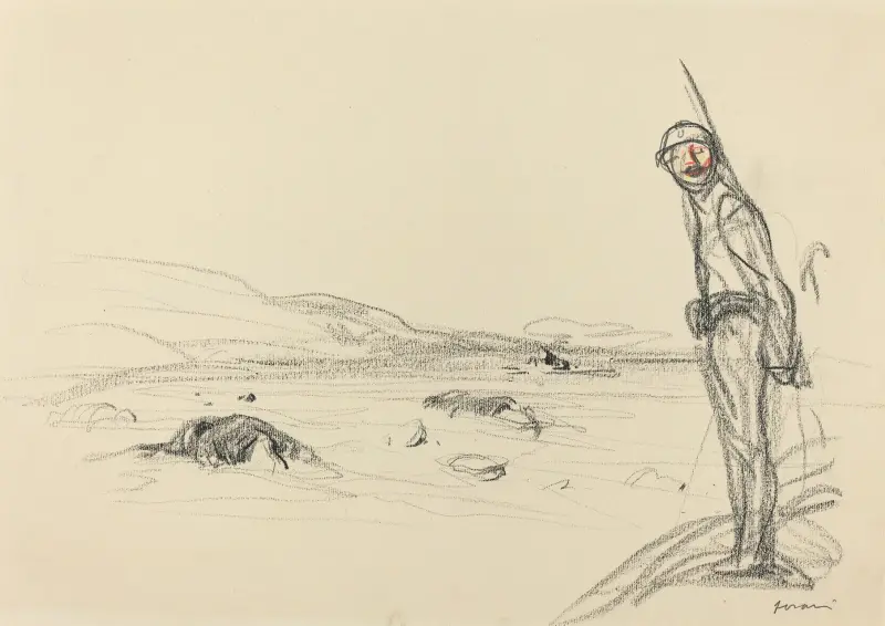 Längs Marne av Jean-Louis Forain