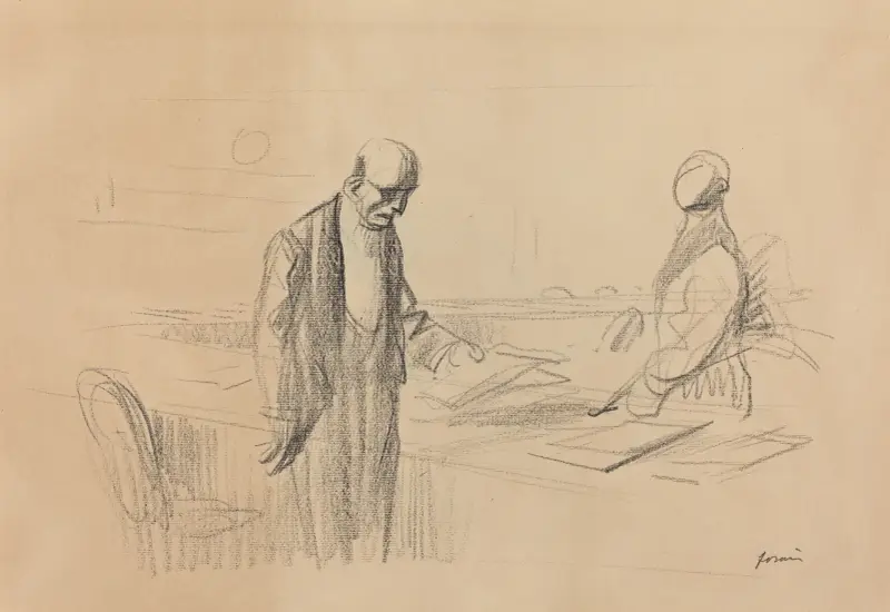 På konferensen av Jean-Louis Forain