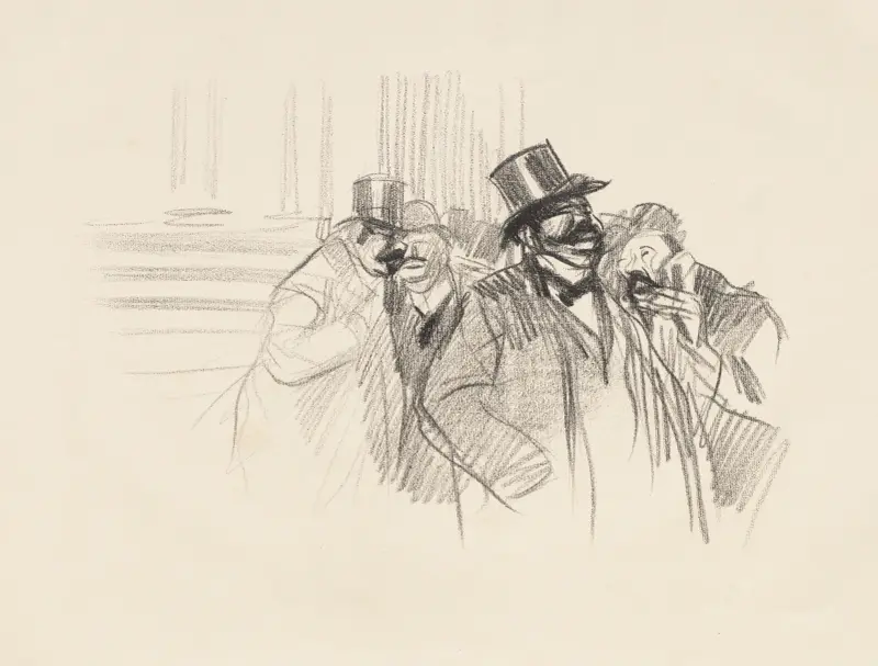På börsen av Jean-Louis Forain