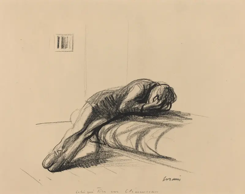 Den som sköt Clemenceau (1919 eller senare) av Jean-Louis Forain