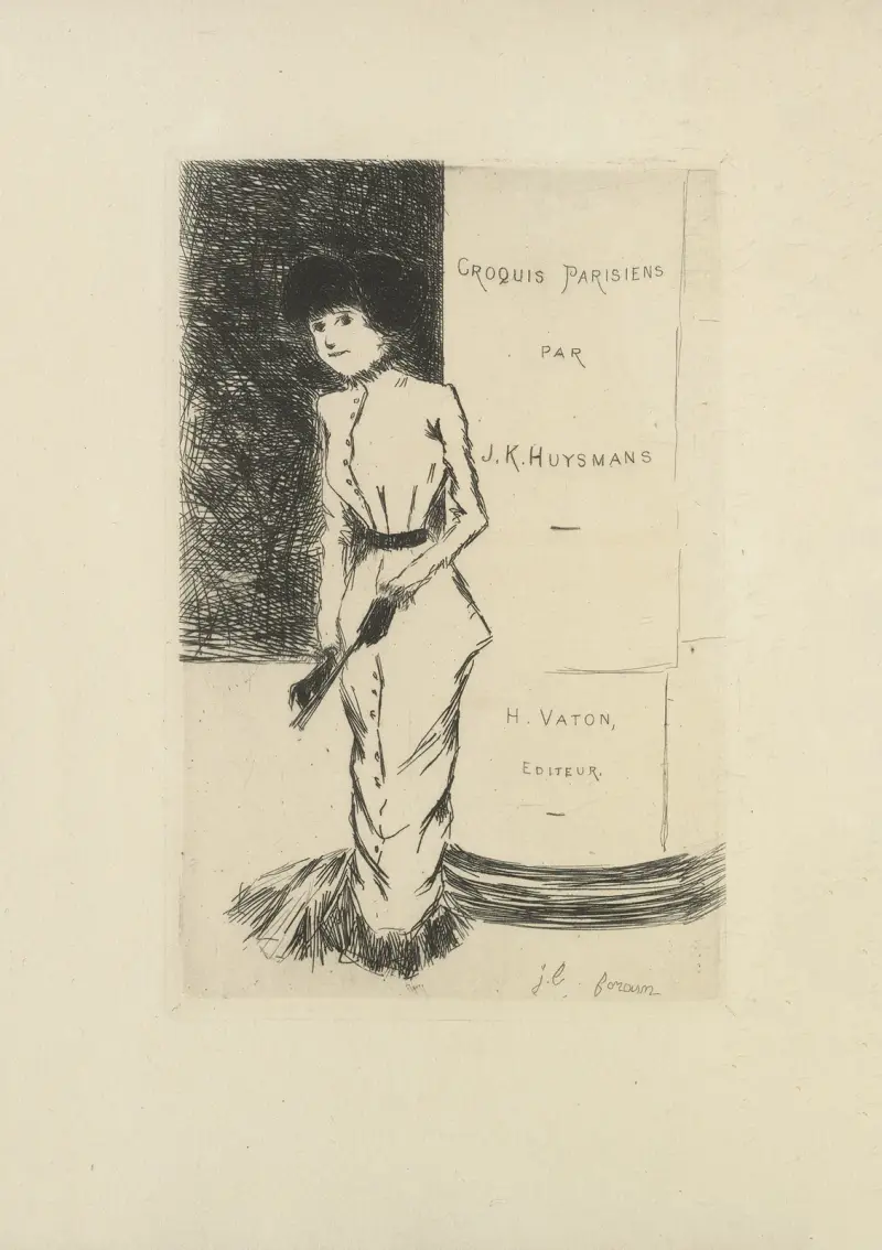 Parisiska skisser pl.03 av Jean-Louis Forain