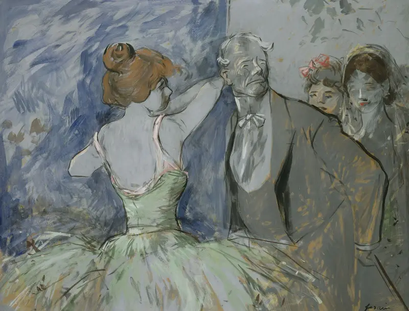 Bakom kulisserna av Jean-Louis Forain