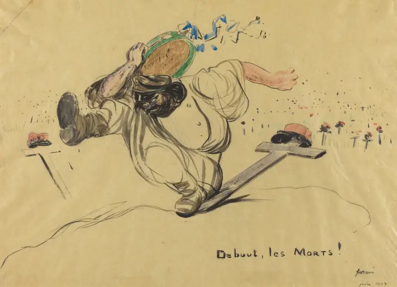 Upp, döda! av Jean-Louis Forain