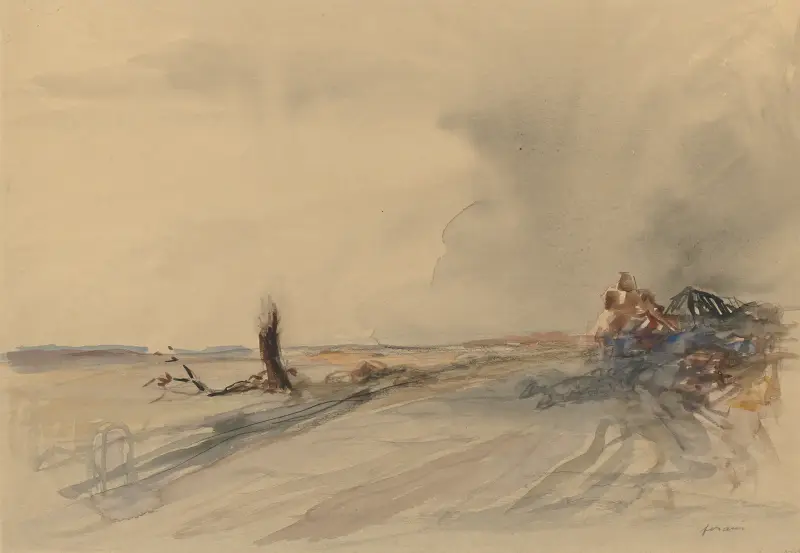 Zdevastovaná země, Jean-Louis Forain