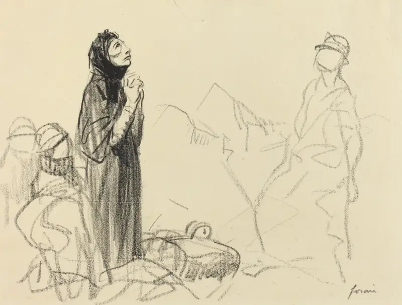 Under vapenstilleståndet av Jean-Louis Forain