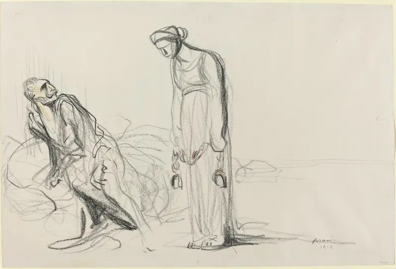 Fjättrar av Jean-Louis Forain