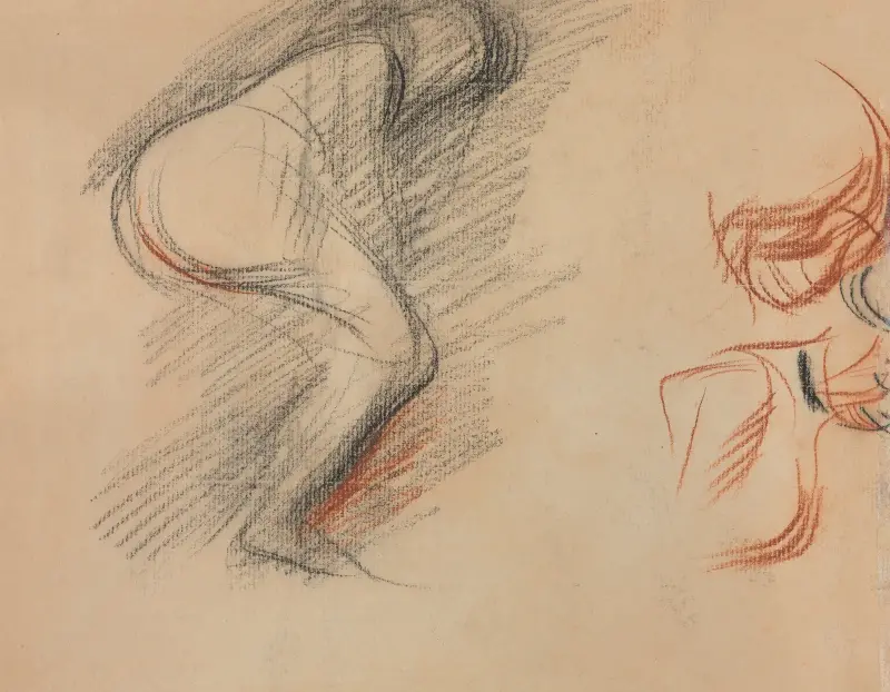 Figure Sketches av Jean-Louis Forain