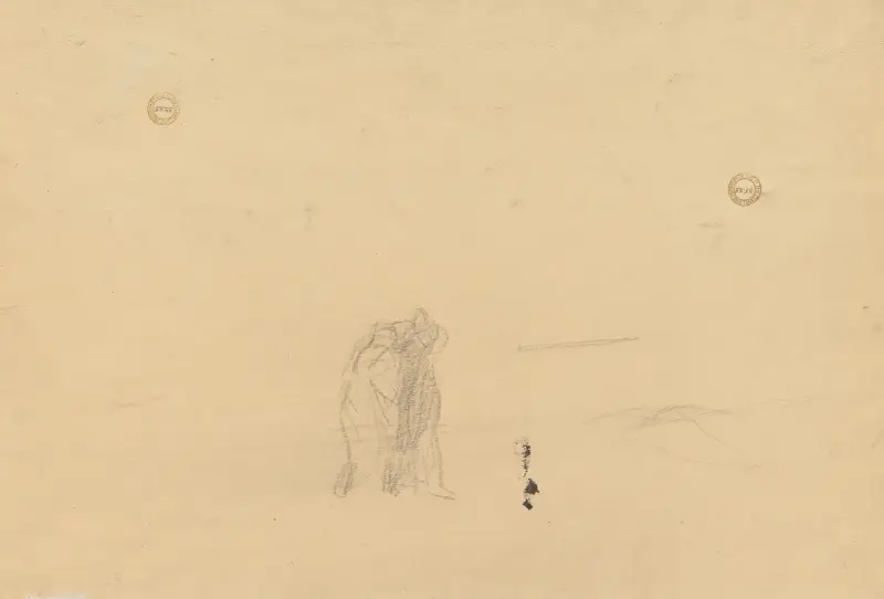 Figurer i landskap av Jean-Louis Forain
