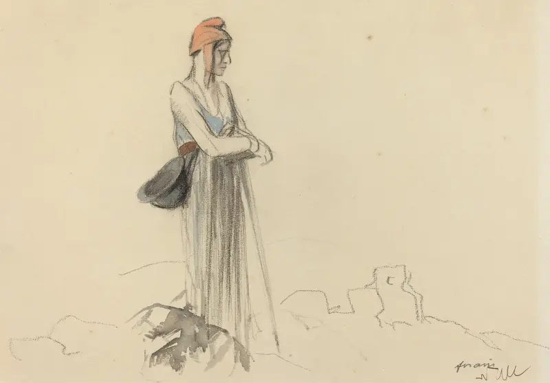 Frankrike väntar av Jean-Louis Forain