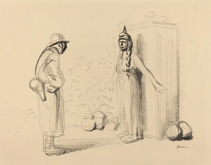 Hiding the ‘louis’ av Jean-Louis Forain