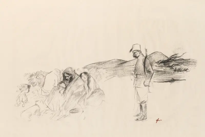V Řecku, Jean-Louis Forain