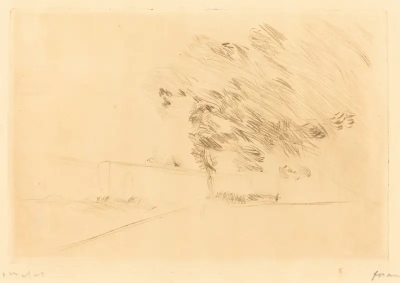 I parken på Versailles (första plåten) av Jean-Louis Forain