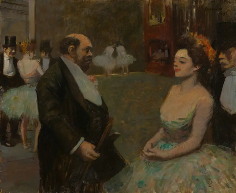 I kulisserna av Jean-Louis Forain