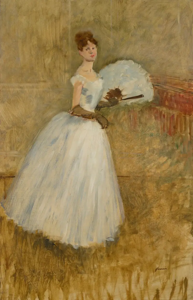 Isa Tyde, den vackra irländskan av Jean-Louis Forain