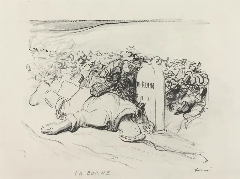 La Borne, Verdun av Jean-Louis Forain