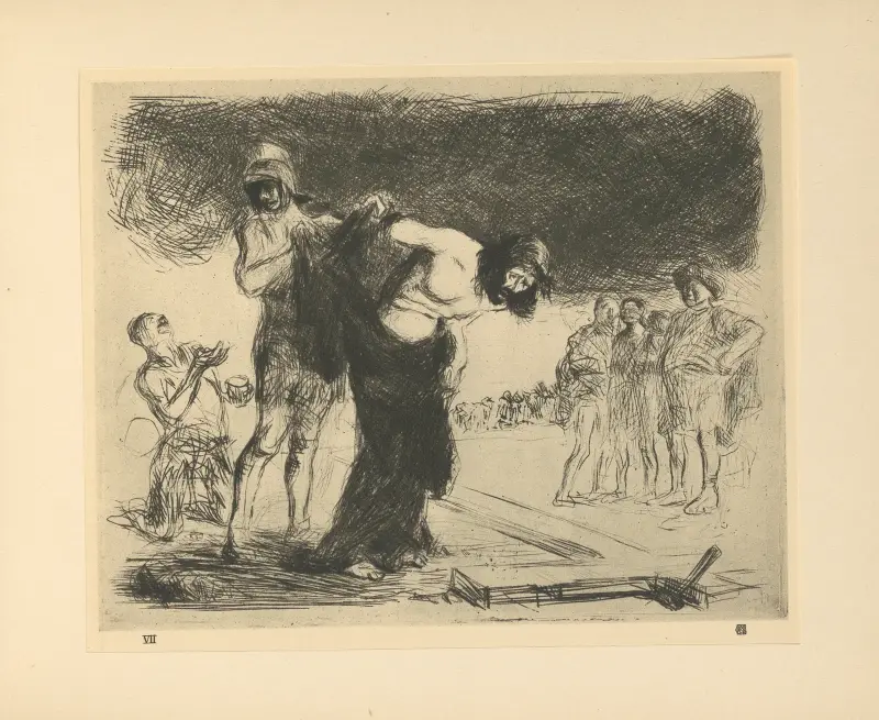 Kristus avklädd sina kläder av Jean-Louis Forain