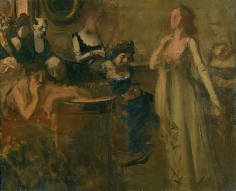 Le Recital von Jean-Louis Forain