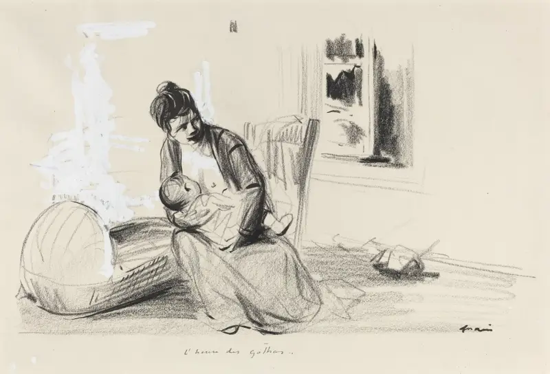 Gothas tid av Jean-Louis Forain