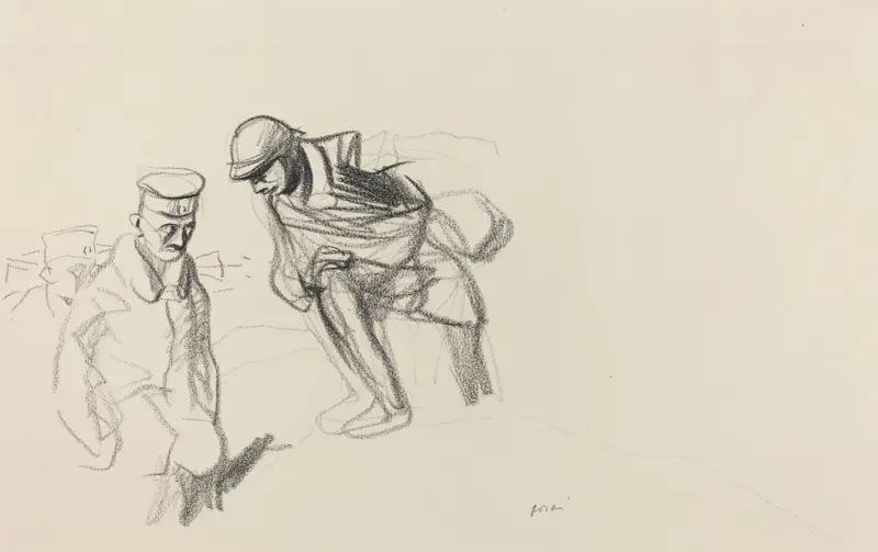 Lost Illusions II (probably 1918) av Jean-Louis Forain
