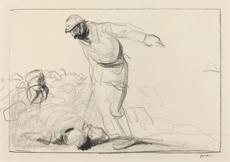 Lost Illusions (probably 1918) av Jean-Louis Forain