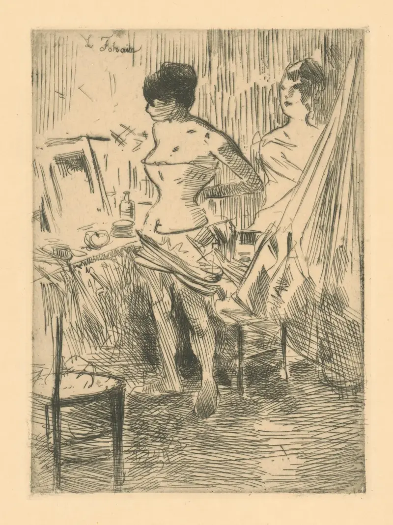 Preobliekanie av Jean-Louis Forain