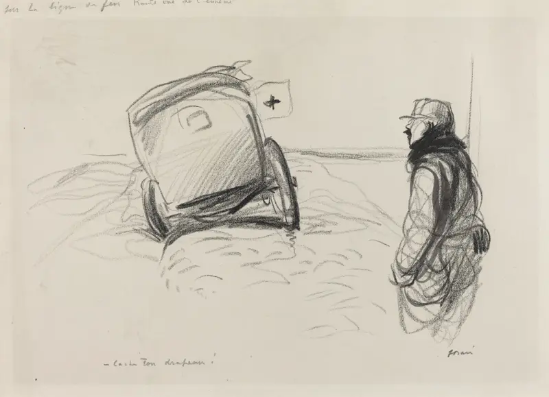 På eldlinjen av Jean-Louis Forain