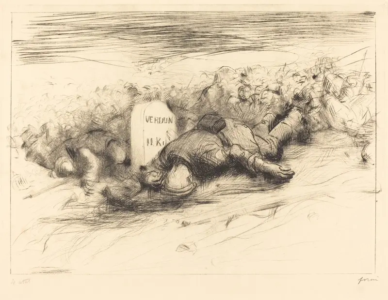 The End – Verdun av Jean-Louis Forain