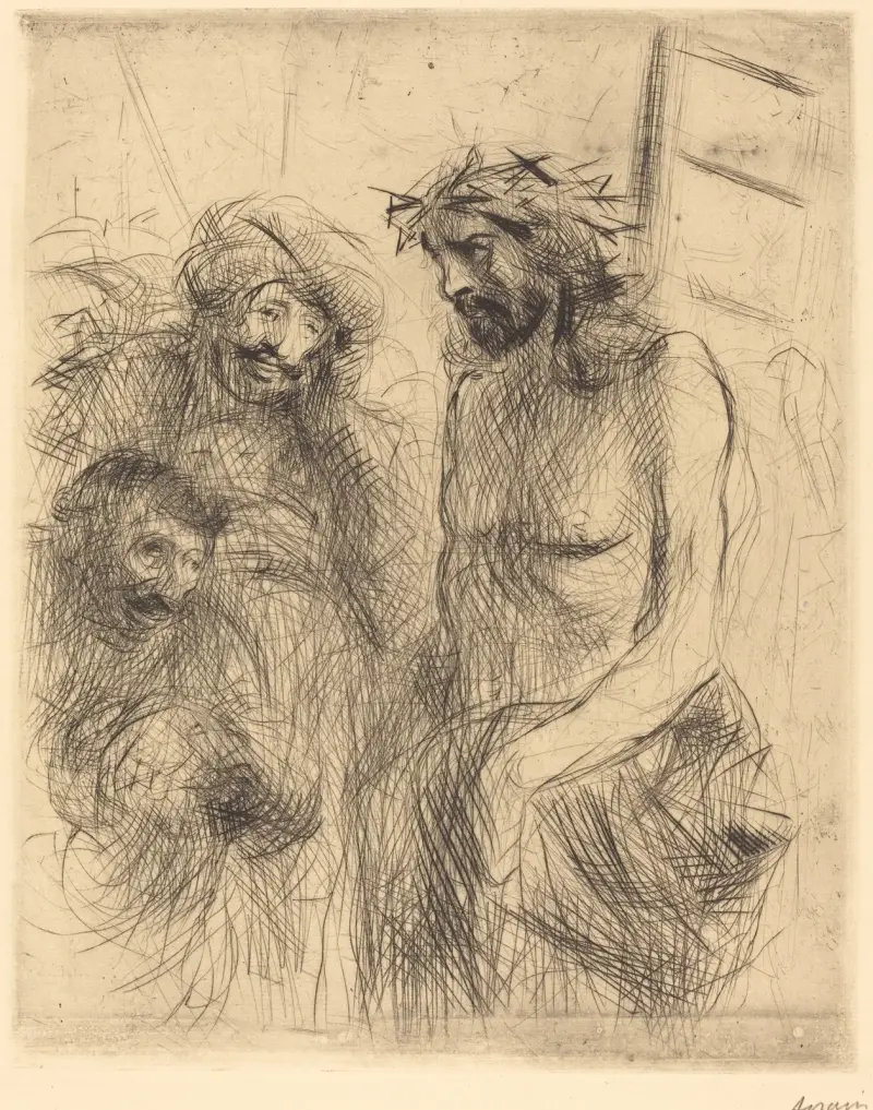 Kristus hånas av Jean-Louis Forain