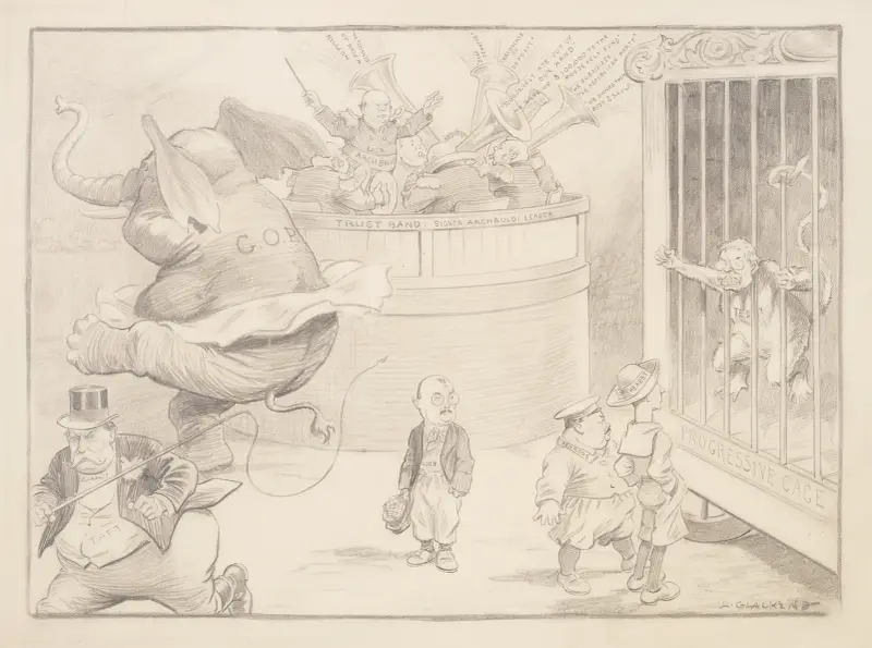 Ein Zirkus von Louis Glackens