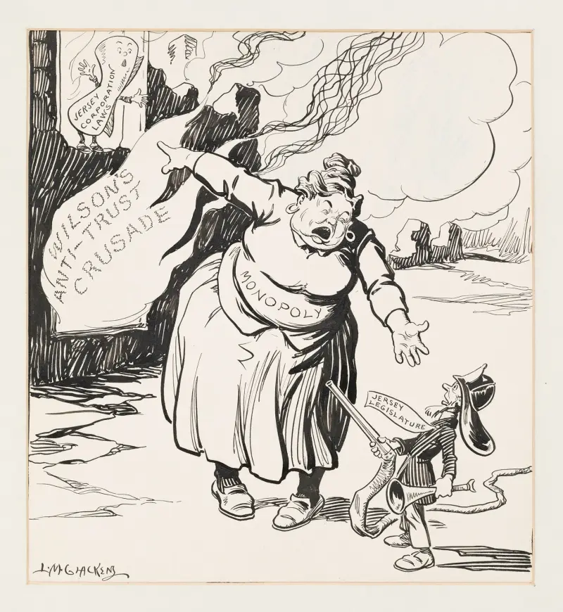 Feuerwehrmann, rette mein Kind! von Louis Glackens
