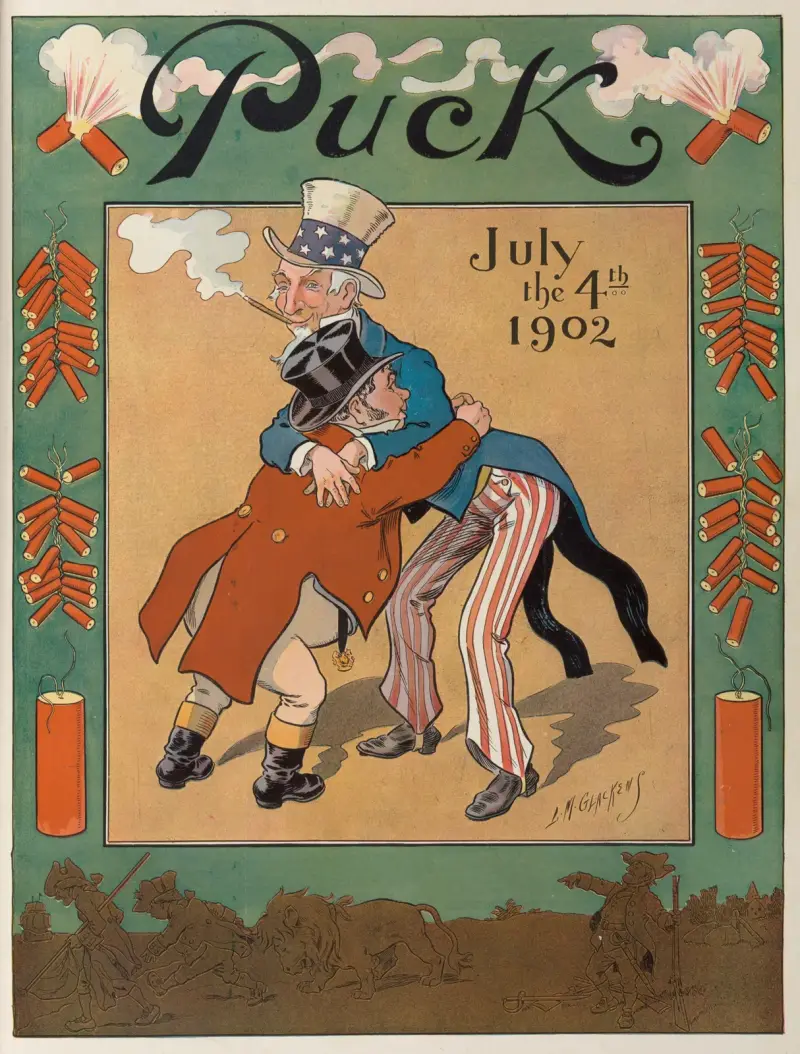 Der 4. Juli 1902 von Louis Glackens