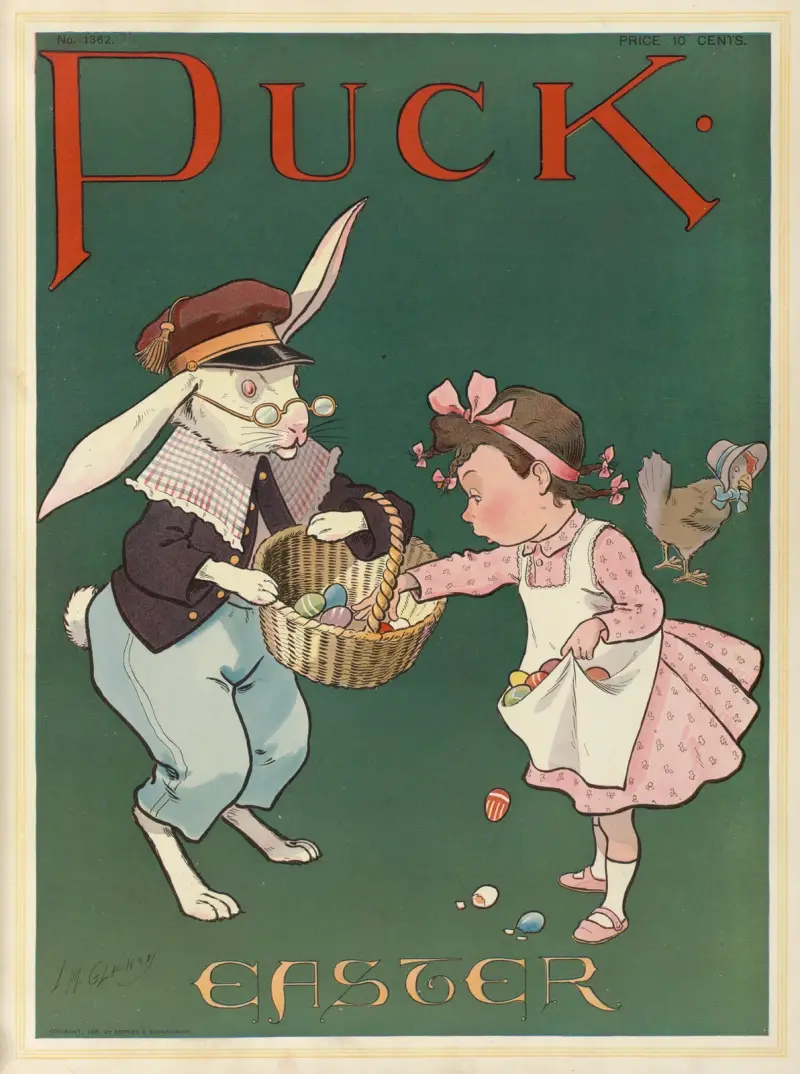 Puck Ostern, 1903 von Louis Glackens