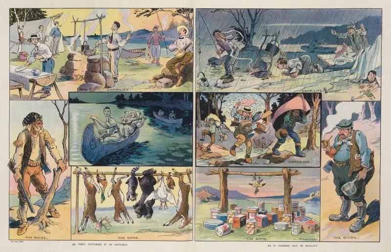 Der Campingausflug von Louis Glackens