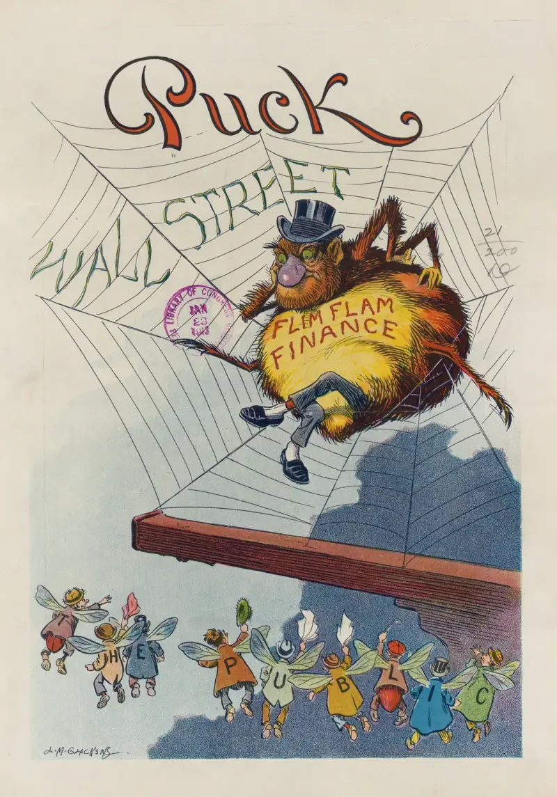 Die Fliegen wurden klug von Louis Glackens