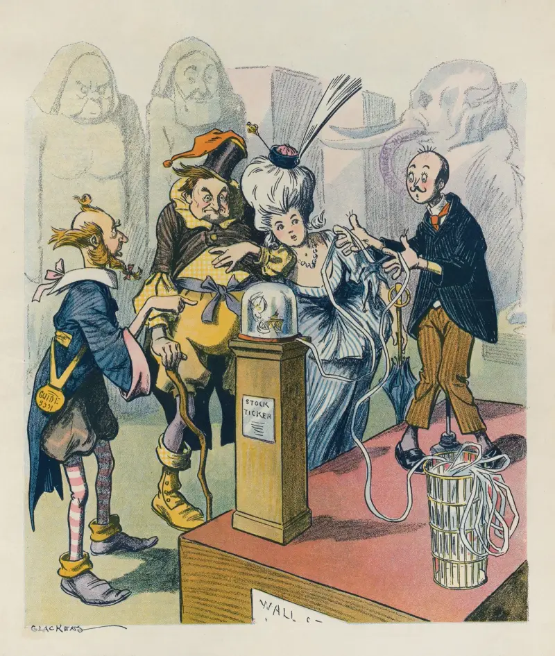 Die Zukunft des Tickers von Louis Glackens