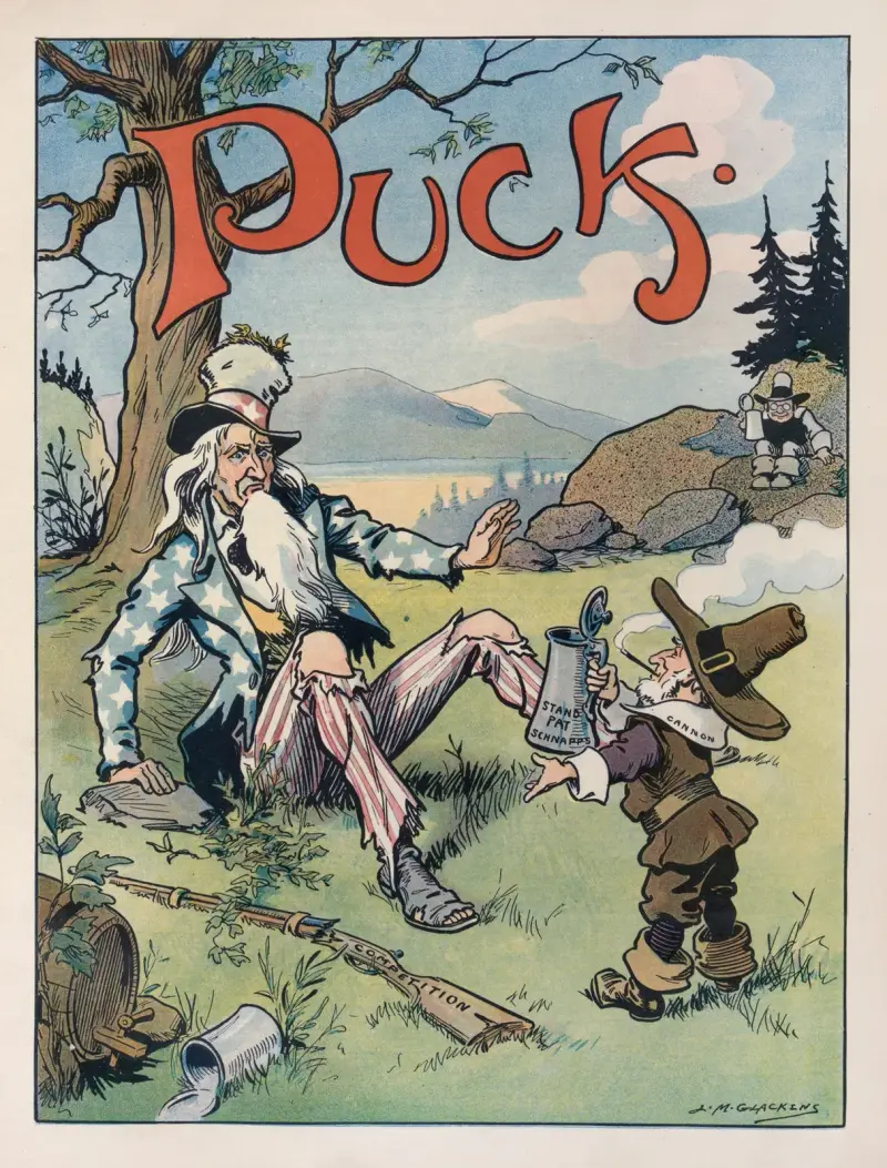 Die Erweckung von Rip von Louis Glackens
