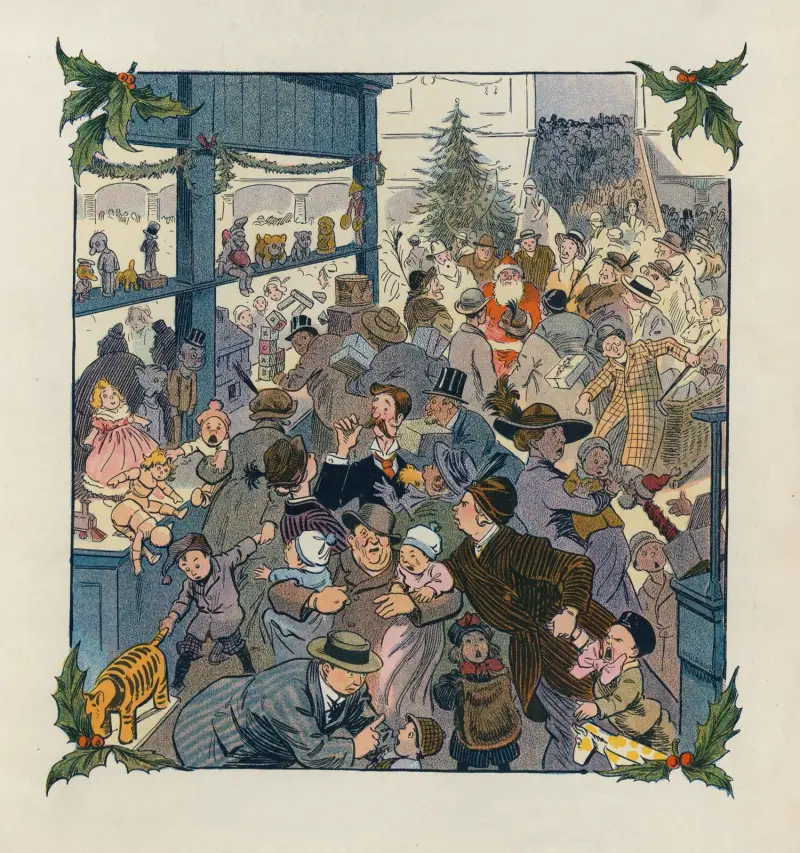 Die Spielzeugabteilung von Louis Glackens