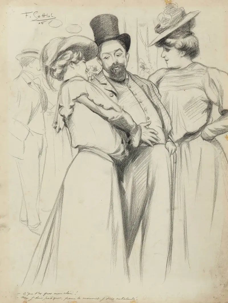 Pěkná situace, Fernand Louis Gottlob