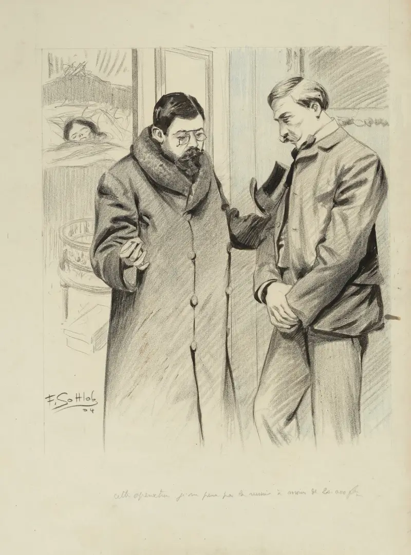 Cette opération je ne peux pas la réussir à moins de 20. 000 f av Fernand Louis Gottlob