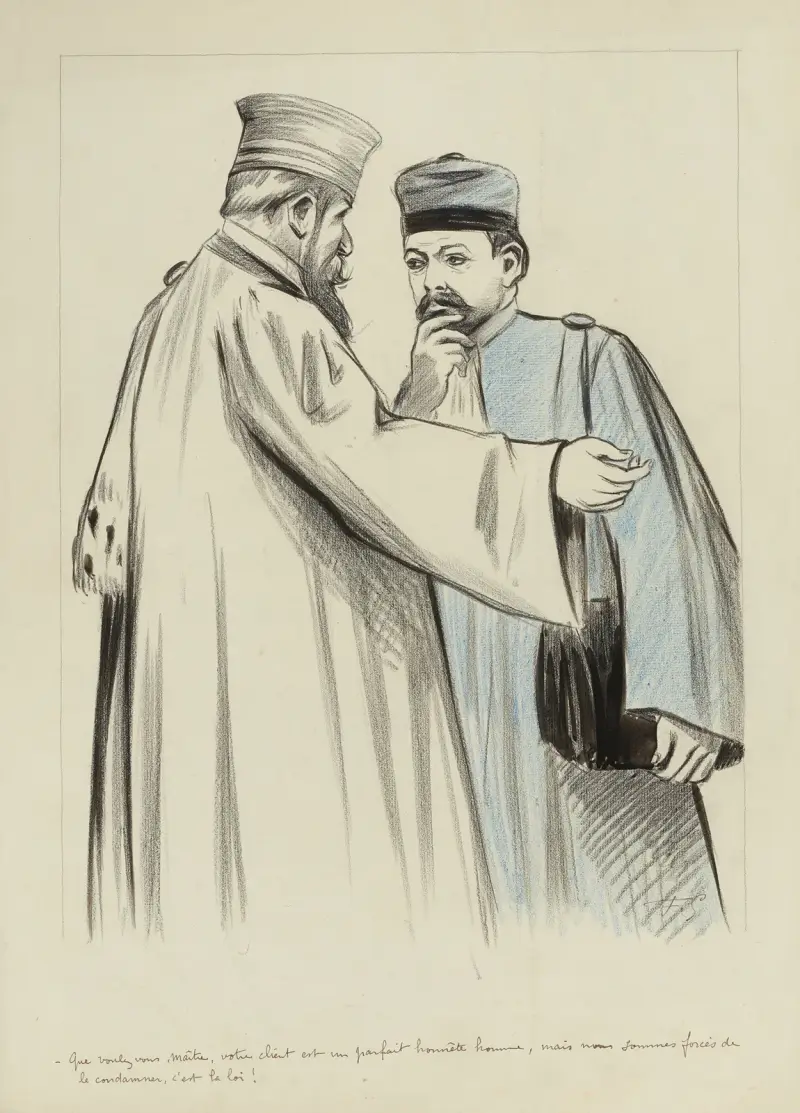 Ceux en robe av Fernand Louis Gottlob