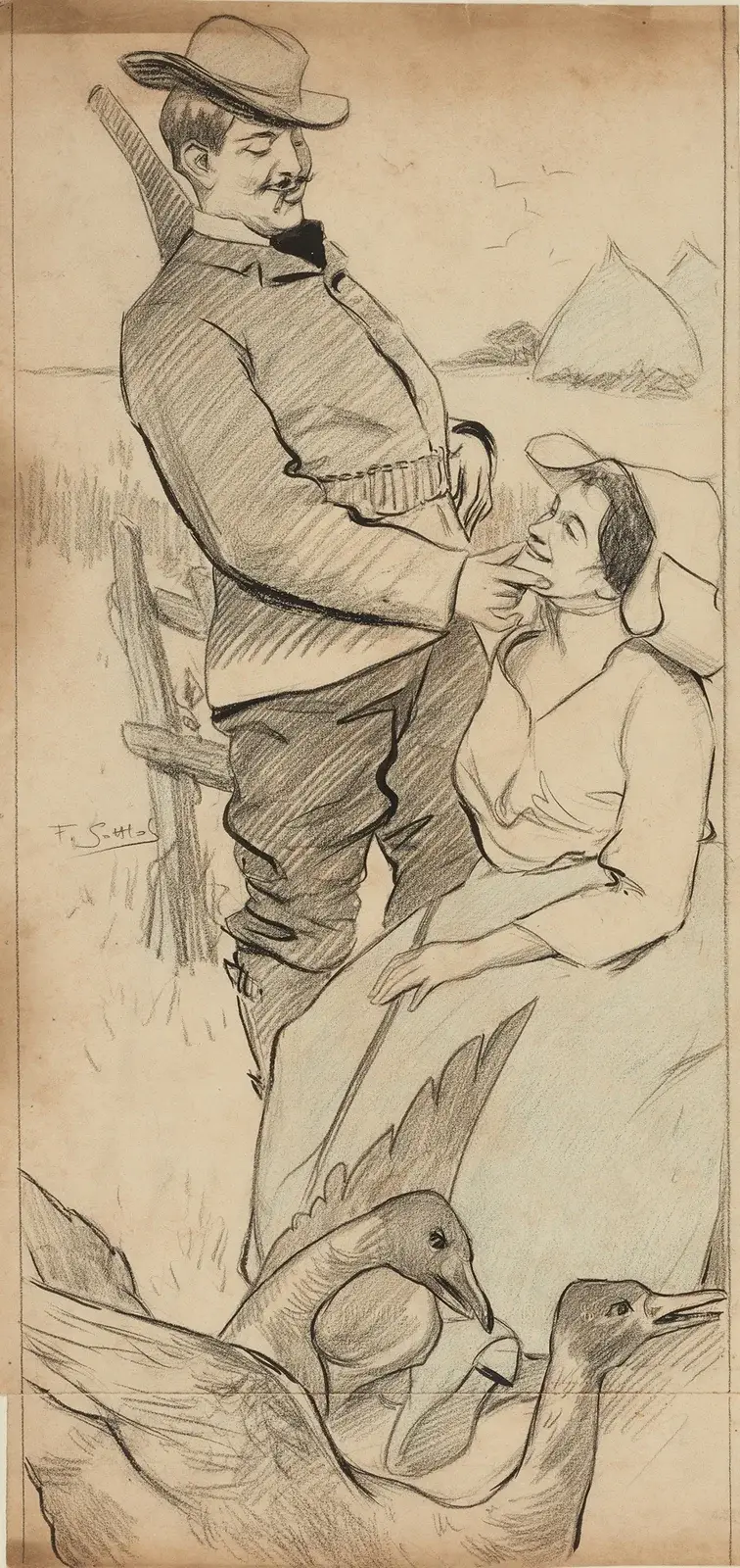 Par på landet av Fernand Louis Gottlob