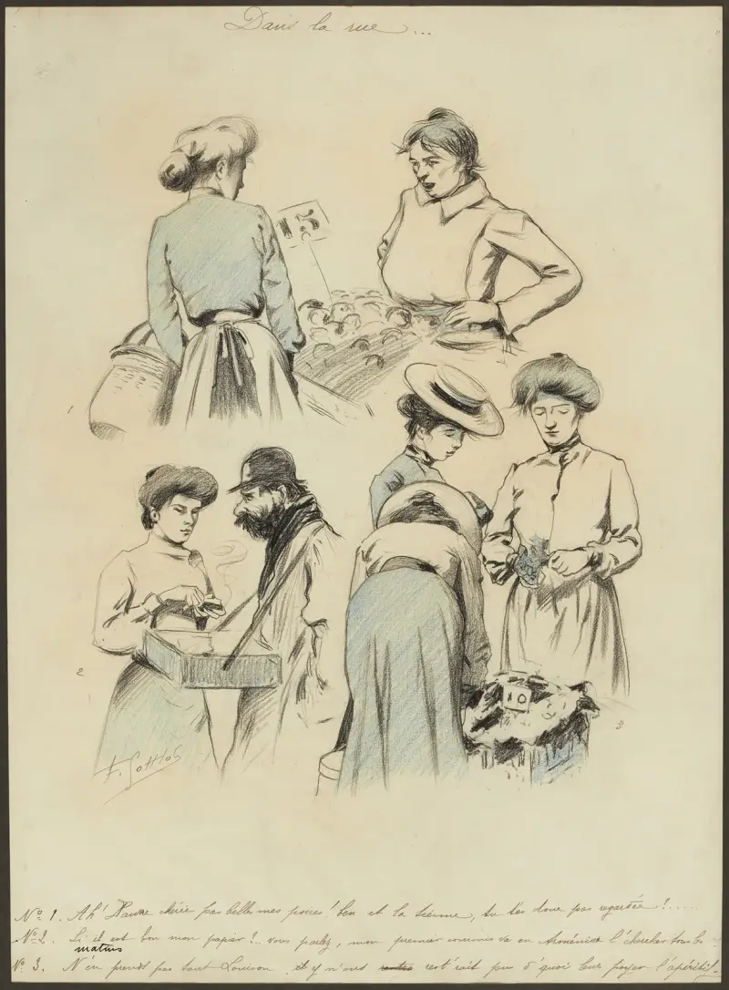 Na ulici, Fernand Louis Gottlob
